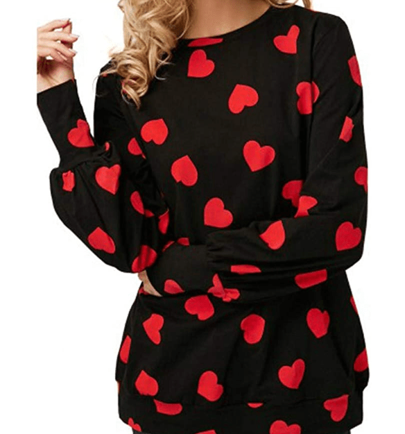 Ropa con corazones