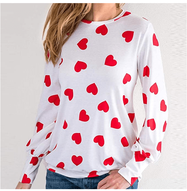Ropa con corazones